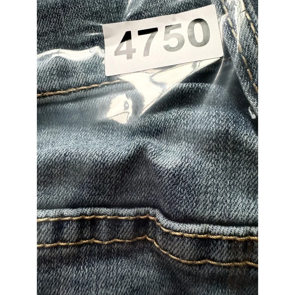 BKE Jake Straight Leg Jeans Mens 32x32 Blue Denim Medium Washed Rugged Stretch
